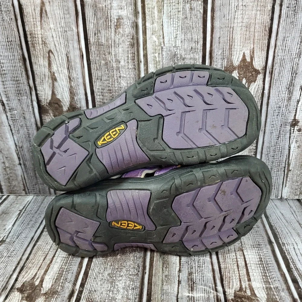 KEEN Youth Newport H2 Waterproof Sandals Purple Hiking Shoes 1006549 Size 3